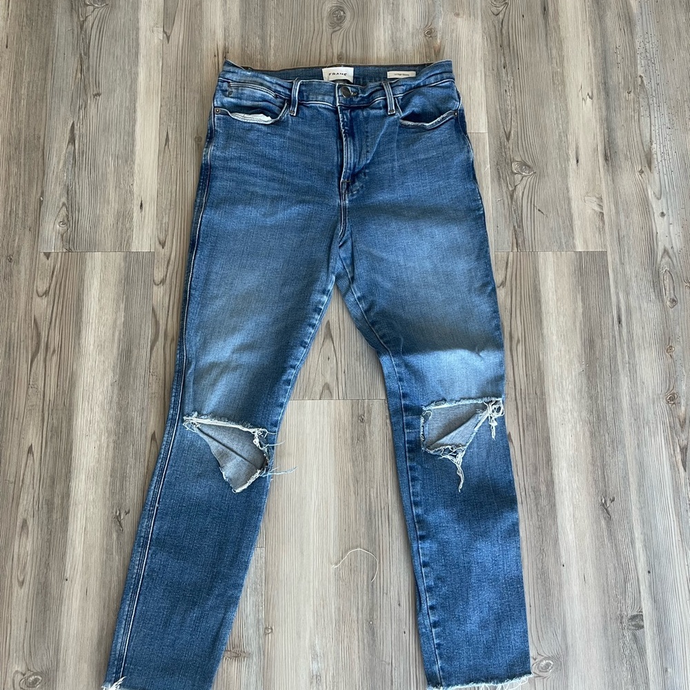 Frame Denim Classic Blue Jeans